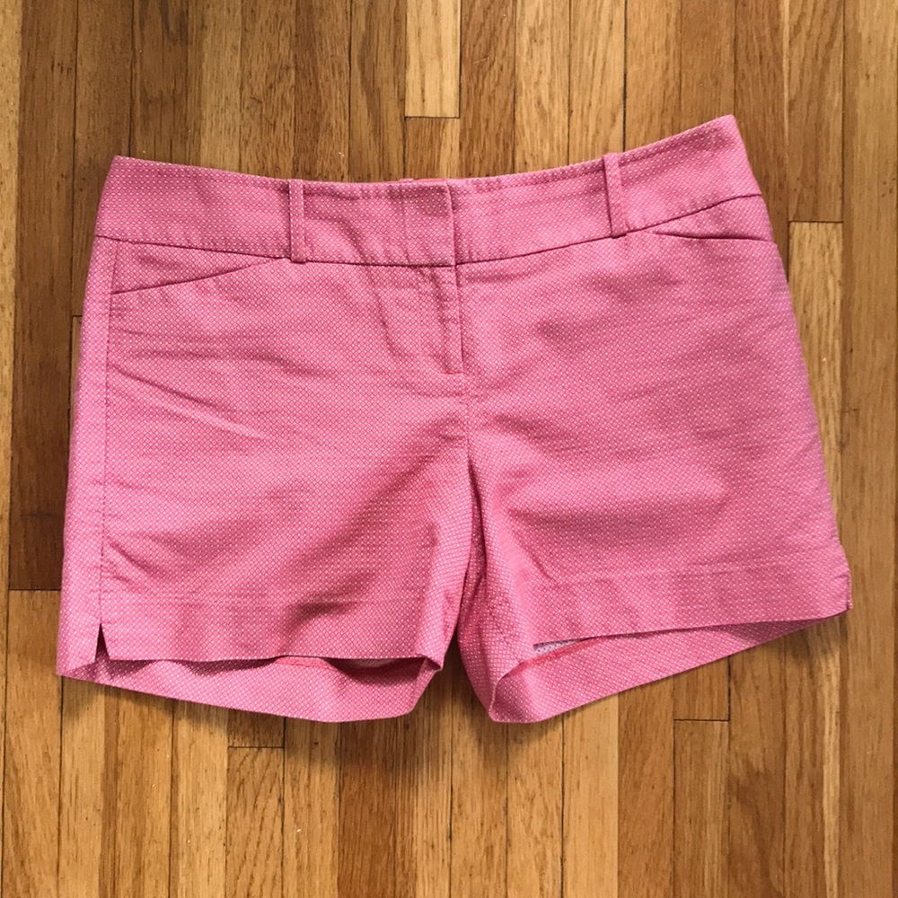 The Limited coral jacquard shorts size 10